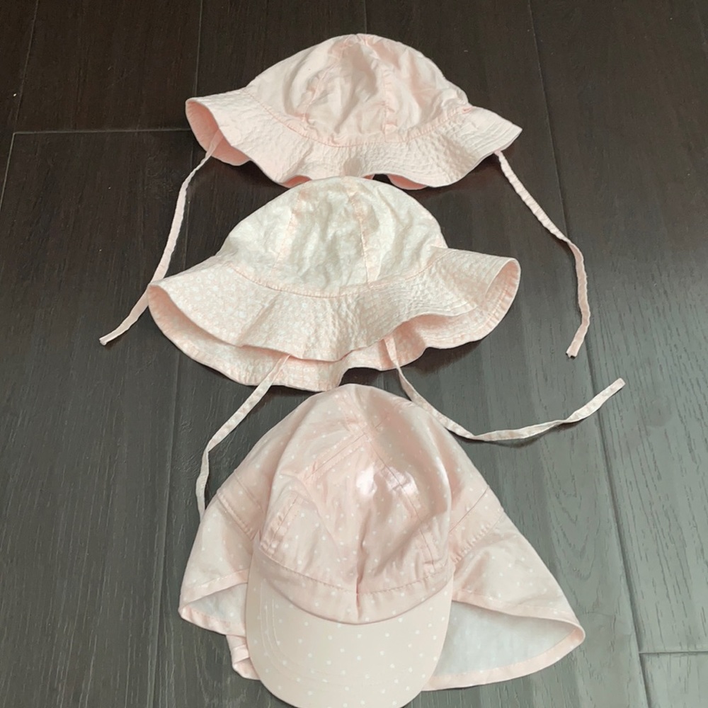H&M Assorted girls sun hats